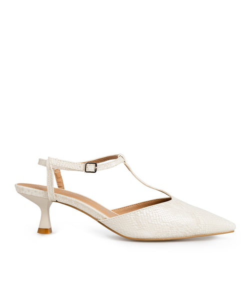 Zapatilla Latte Víbora T-Strap 3484184